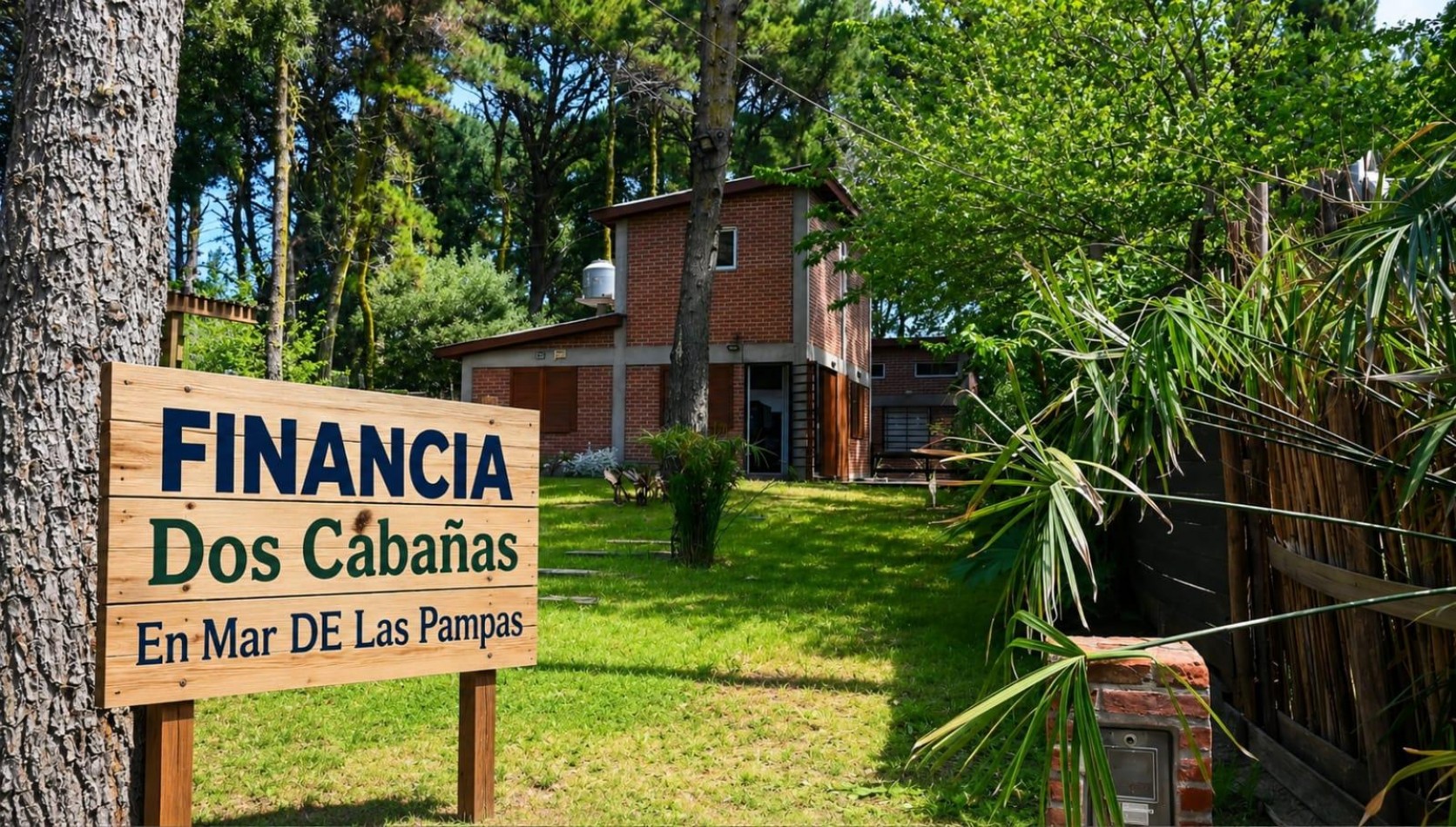 Dos cabañas financiadas - Mar de las Pampas
