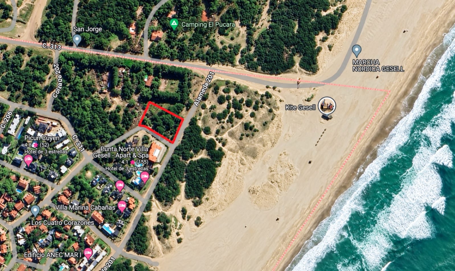 A LA VENTA TERRENO DE 2135 METROS EN VILLA GESELL